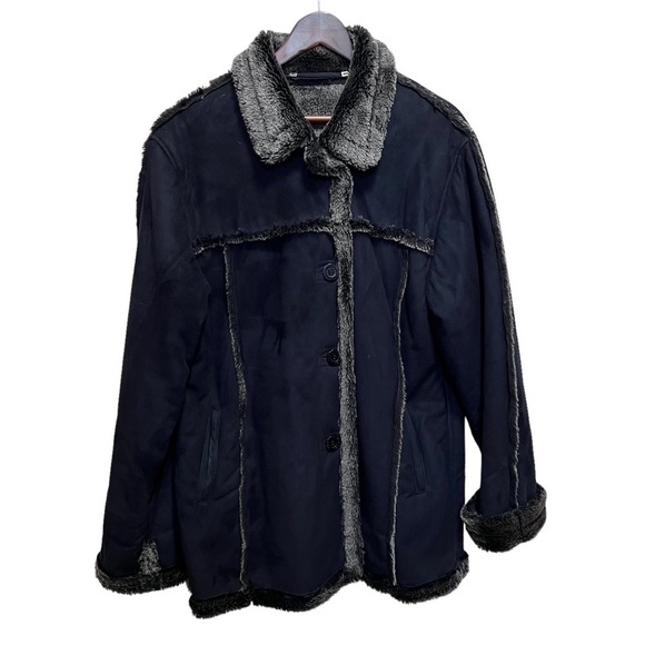 𝅺FAIRWEATHER Faux Suede  Jacket - Picture 1 of 9